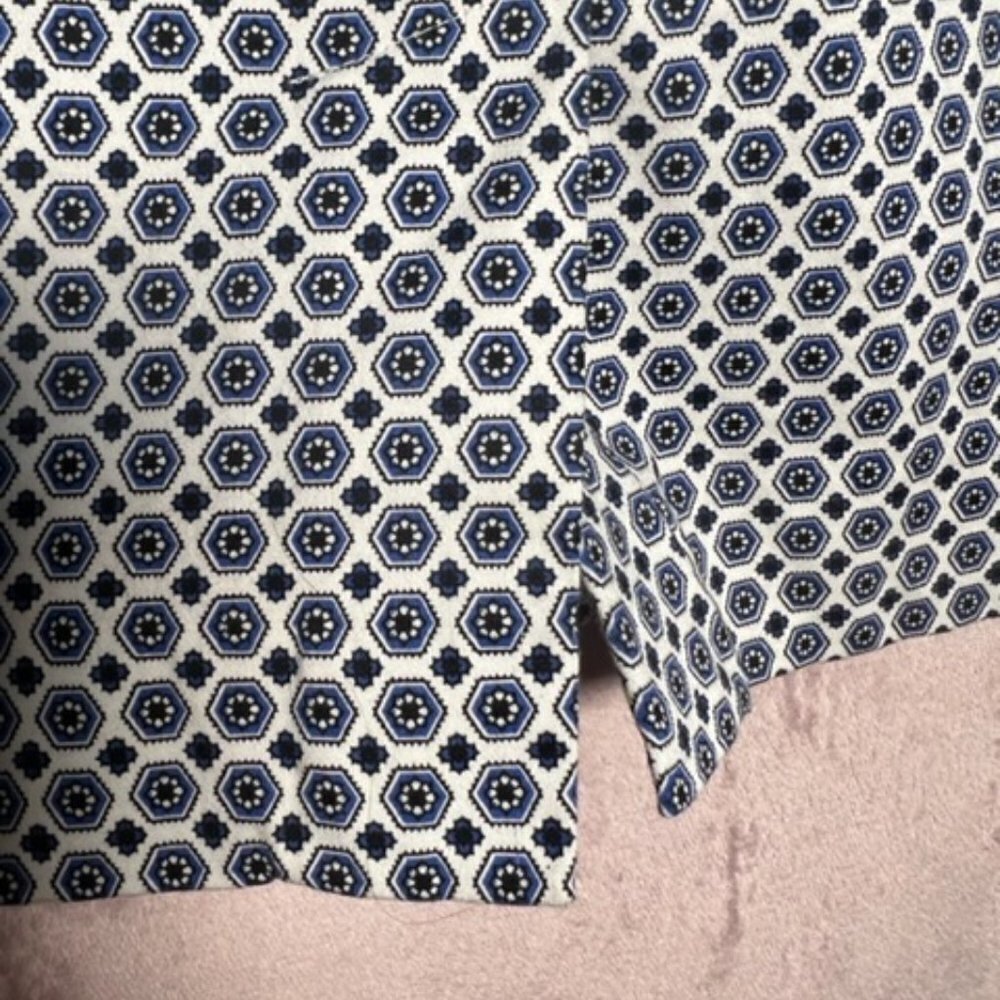 Womens White And Blue Donna Rico Skirt Size 10 - Picture 4 of 6